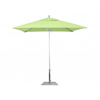 AAT75754 Rodeo 7.5 foot square commercial aluminum restaurant umbrella 